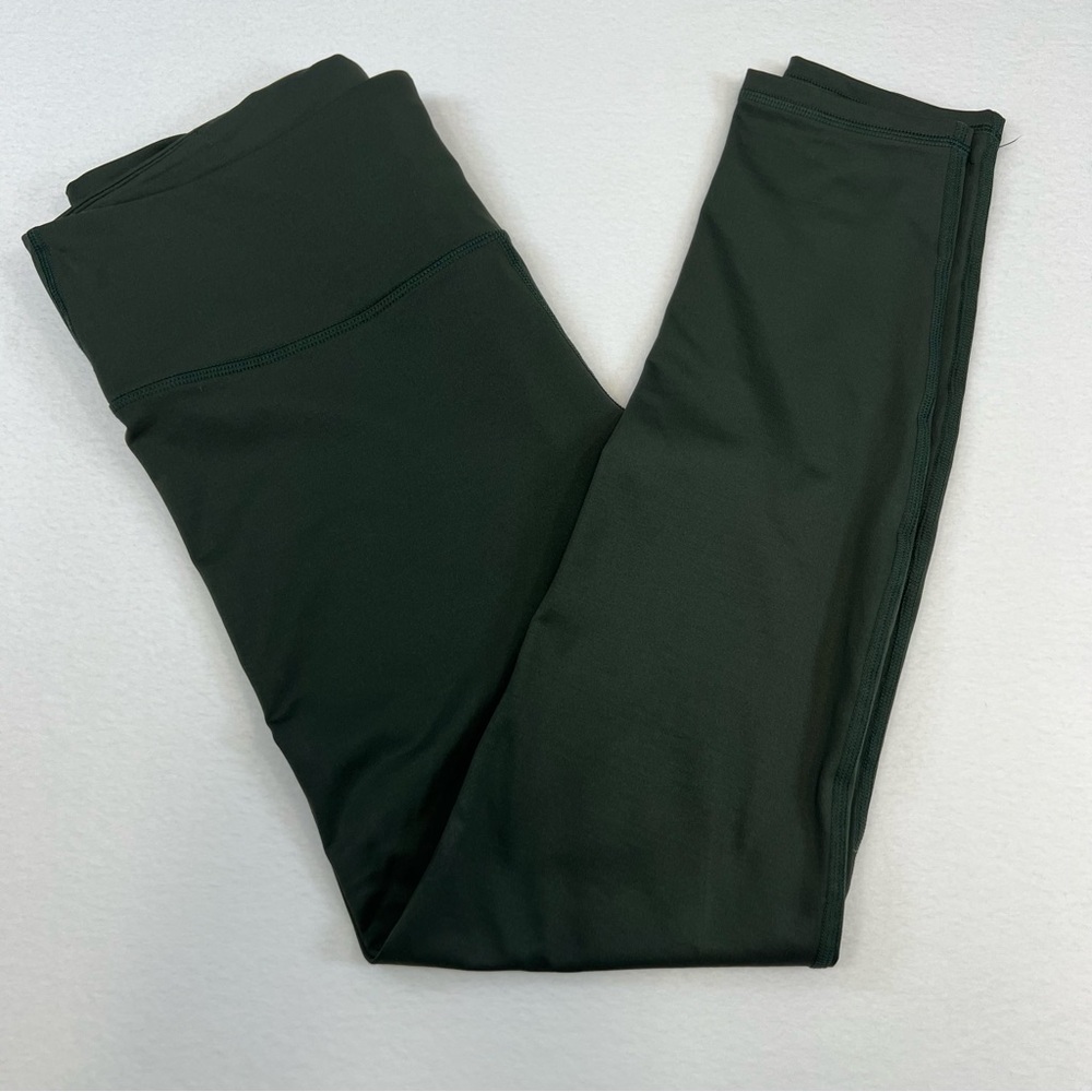 Under Armour Compression Workout Leggings Yoga Pants Green Size Large Workout